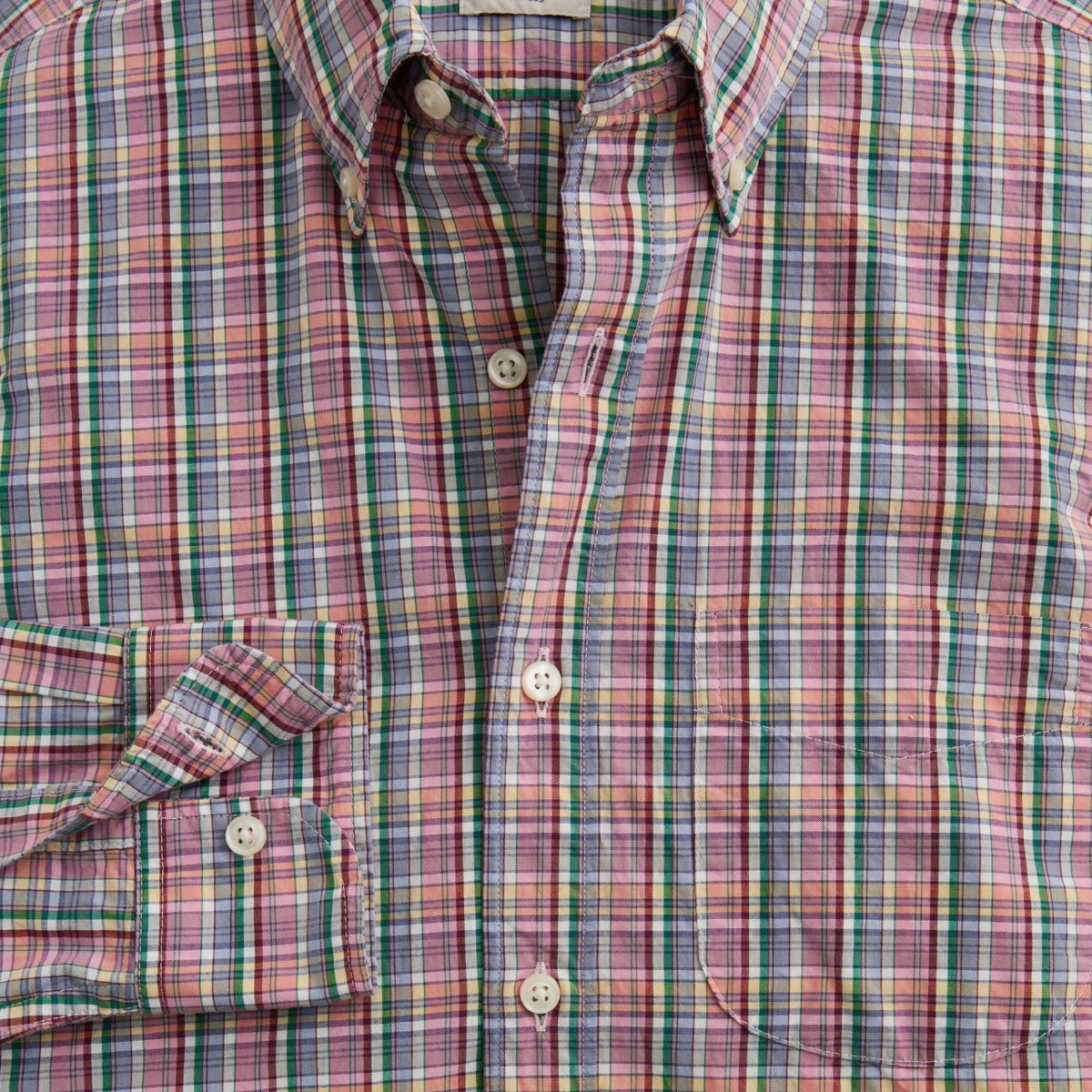 Men Secret Wash cotton poplin shirt - J.Crew