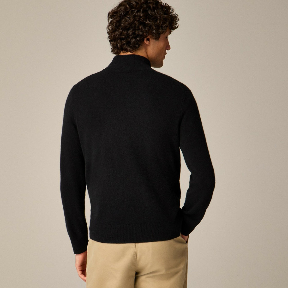 Men Cashmere full-zip sweater - J.Crew