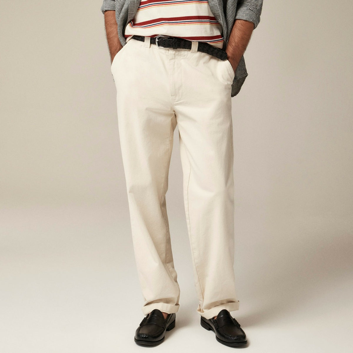 Men Classic trouser in canvas - J.Crew