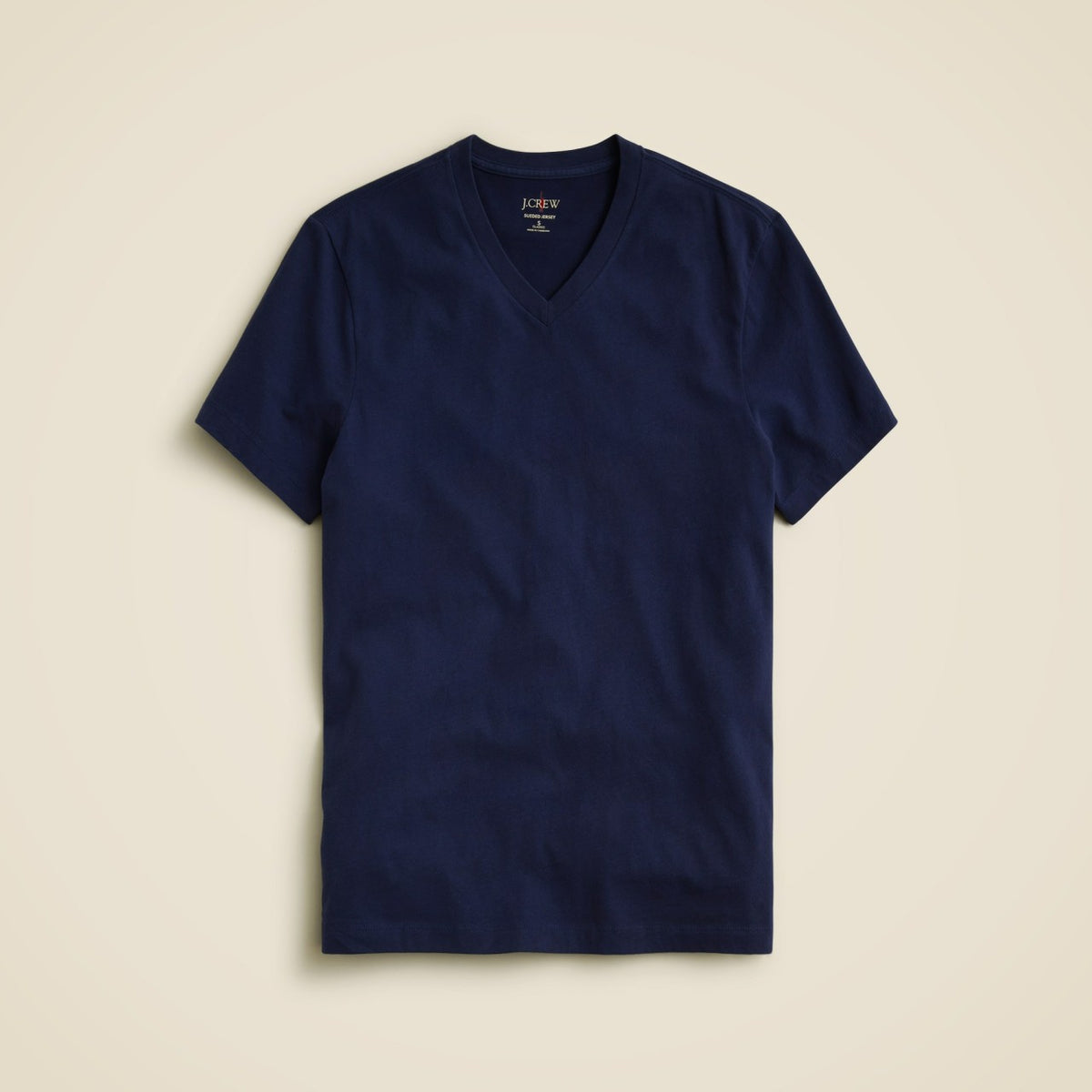 Men Sueded cotton V-neck T-shirt - J.Crew