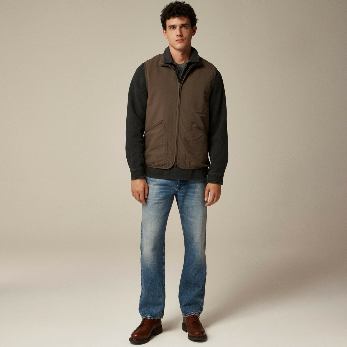 Men Stretch tech vest - J.Crew