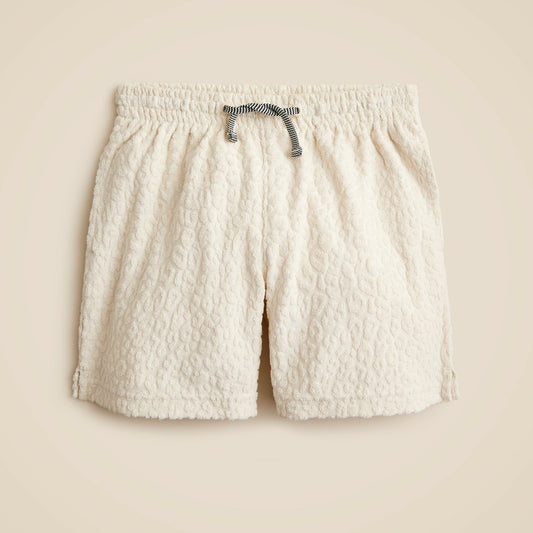 Kids Kids' pull-on short in terry jacquard - J.Crew