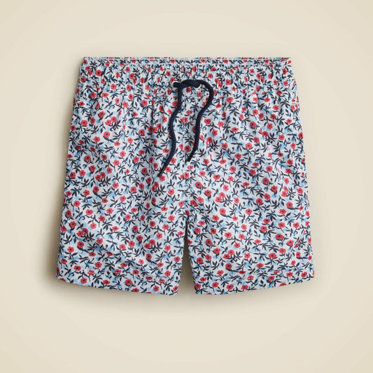 Kids Boys' printed swim trunk with UPF 50+ - J.Crew