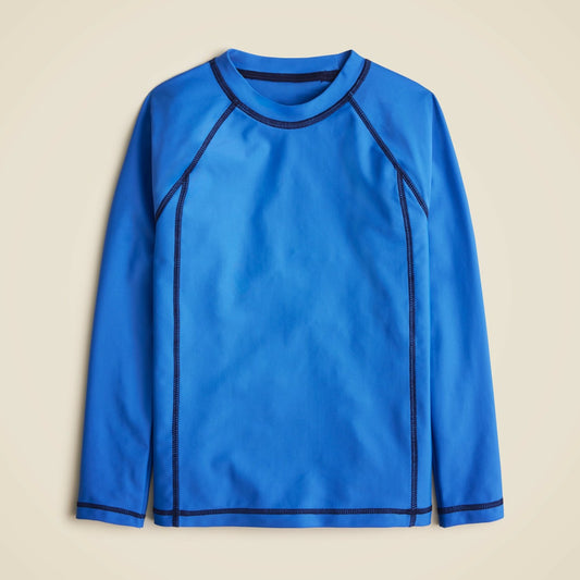 Kids Kids' panel rash guard with UPF 50+ - J.Crew