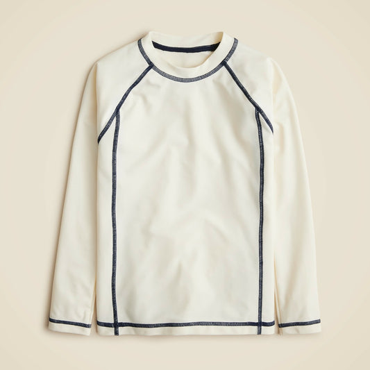Kids Kids' panel rash guard with UPF 50+ - J.Crew