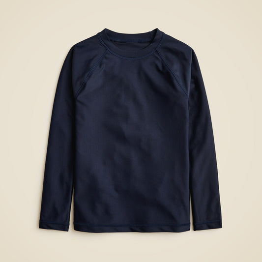 Kids Kids' baseball rash guard with UPF 50+ - J.Crew