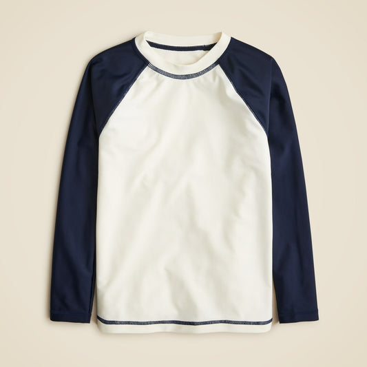 Kids Kids' baseball rash guard with UPF 50+ - J.Crew