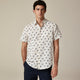 Paisley Dot Ivory Blue