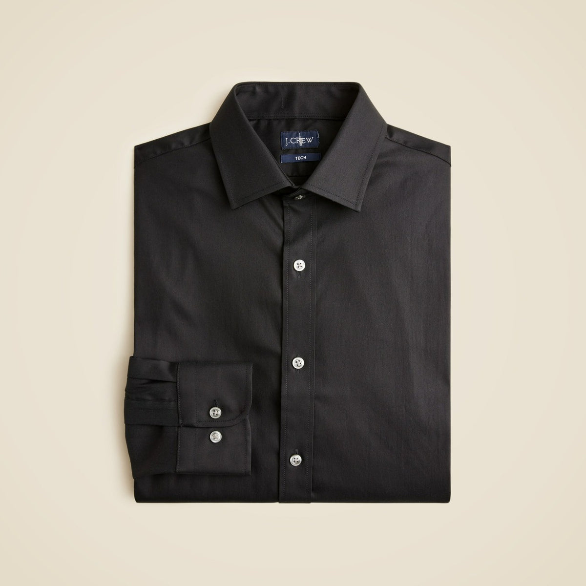 Men Bowery performance stretch dress shirt with spread collar - J.Crew