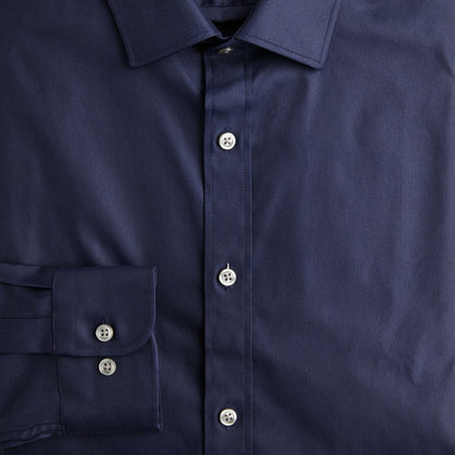 Men Bowery performance stretch dress shirt with spread collar - J.Crew