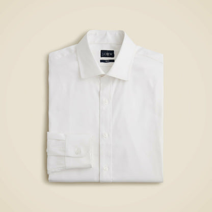 Men Bowery performance stretch dress shirt with spread collar - J.Crew