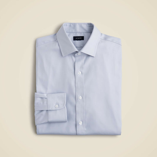 Men Slim Bowery performance stretch dress shirt with spread collar - J.Crew