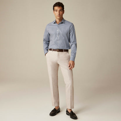 Men Bowery performance stretch dress shirt with spread collar - J.Crew