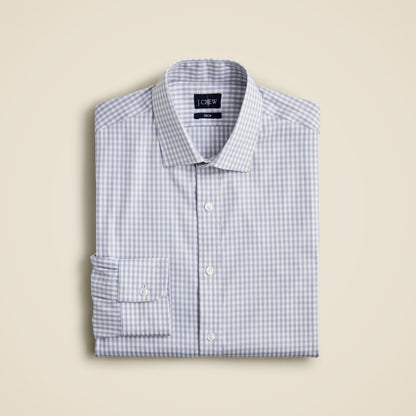 Men Bowery performance stretch dress shirt with spread collar - J.Crew
