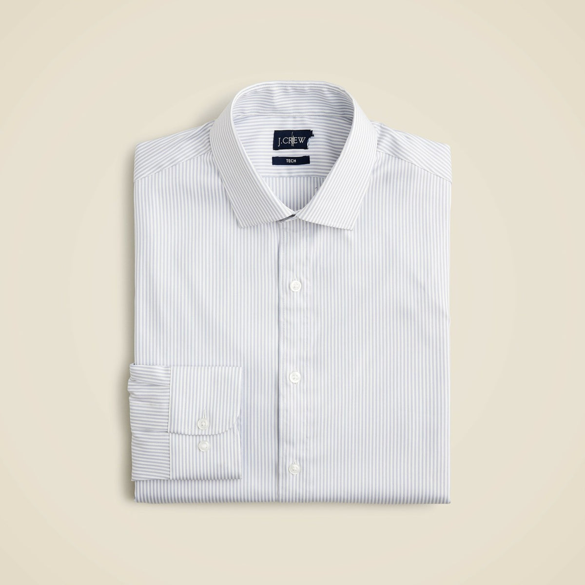 Men Bowery performance stretch dress shirt with spread collar - J.Crew