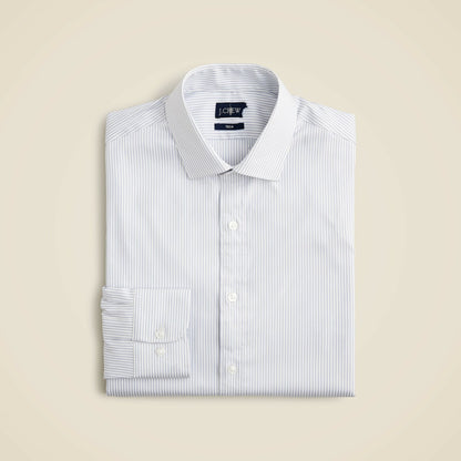 Men Bowery performance stretch dress shirt with spread collar - J.Crew