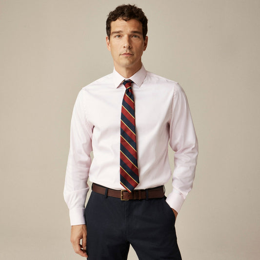 Men Bowery performance stretch dress shirt with spread collar - J.Crew