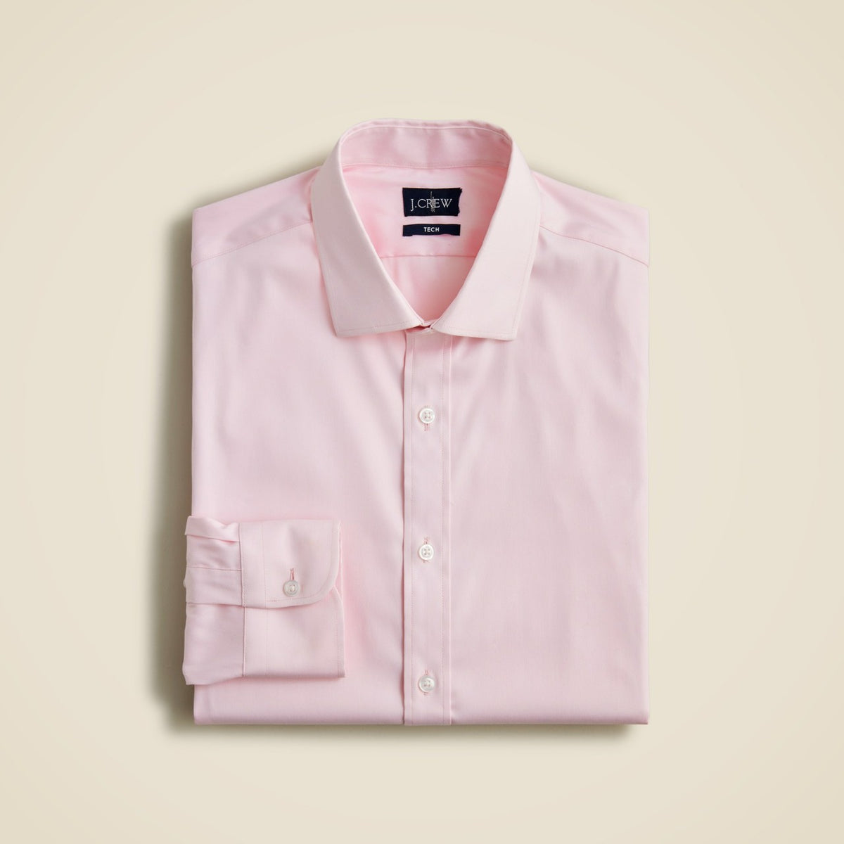 Men Bowery performance stretch dress shirt with spread collar - J.Crew