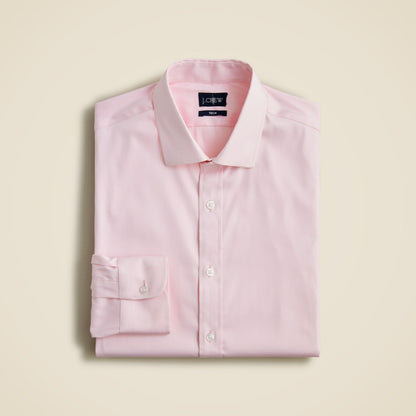 Men Bowery performance stretch dress shirt with spread collar - J.Crew