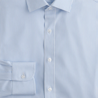 Men Bowery performance stretch dress shirt with spread collar - J.Crew