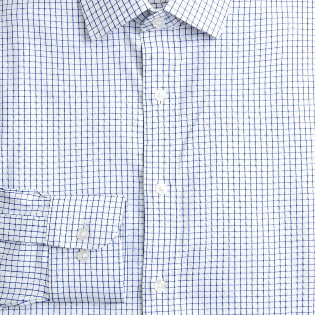 Men Bowery performance stretch dress shirt with spread collar - J.Crew