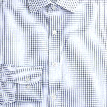 Men Bowery performance stretch dress shirt with spread collar - J.Crew