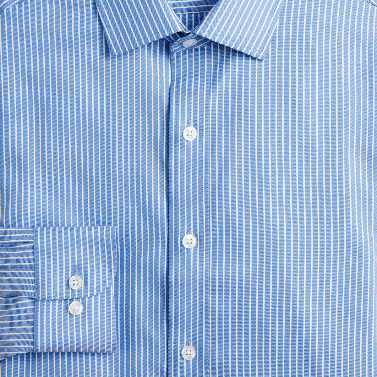 Men Bowery performance stretch dress shirt with spread collar - J.Crew