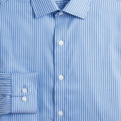 Men Bowery performance stretch dress shirt with spread collar - J.Crew