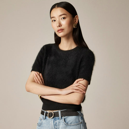 Women Brushed cashmere T-shirt - J.Crew