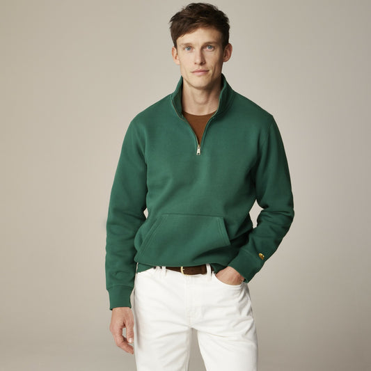 Men Carhartt&reg; Work in Progress Chase quarter-zip sweatshirt - J.Crew