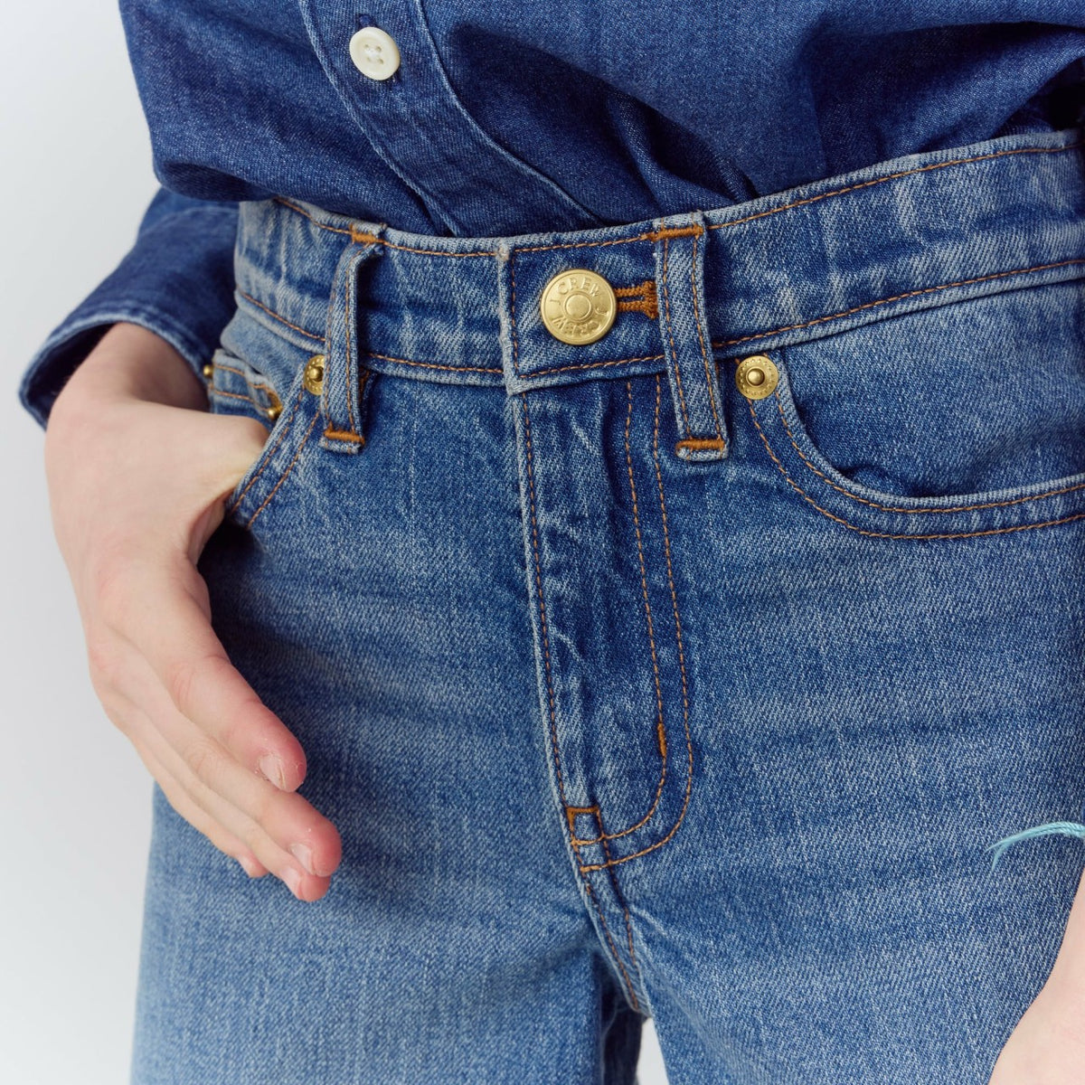 Kids Girls' slim wide-leg jean in Hayworth wash - J.Crew