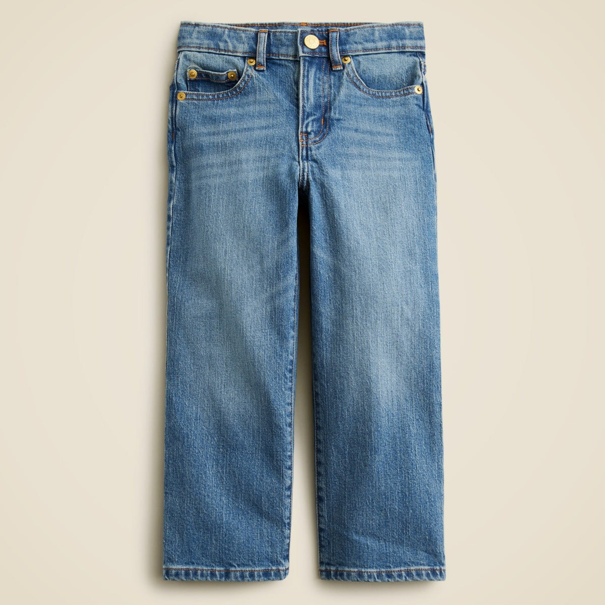 Kids Girls' slim wide-leg jean in Hayworth wash - J.Crew