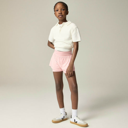Kids Girls' warmup short - J.Crew
