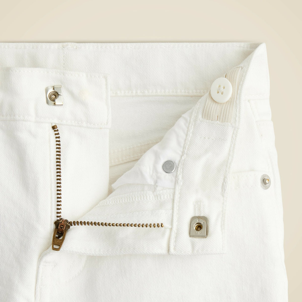 Kids Girls' slim wide-leg jean in white - J.Crew