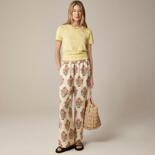 Women Vintage jersey classic-fit crewneck T-shirt - J.Crew
