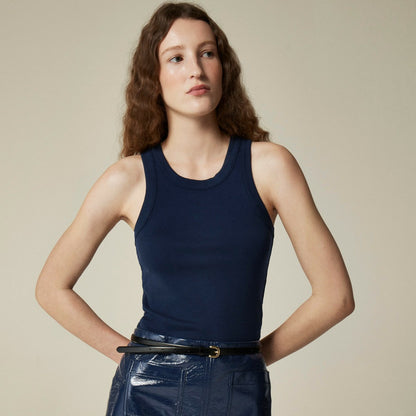 Women Perfect-fit high-neck tank top - J.Crew