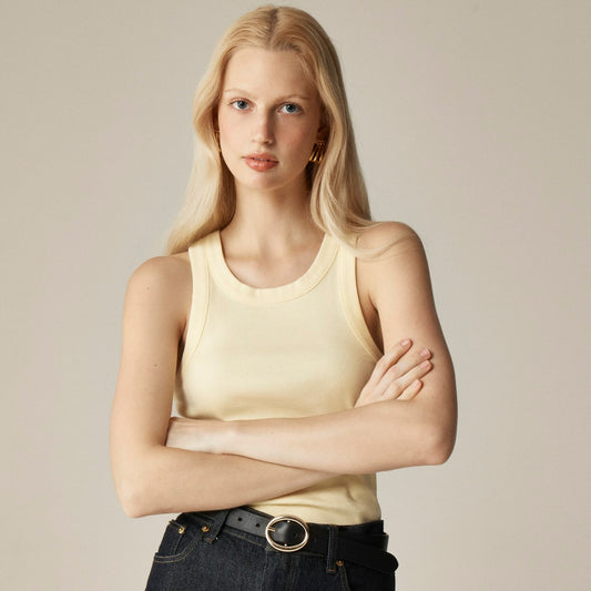 Women Perfect-fit high-neck tank top - J.Crew