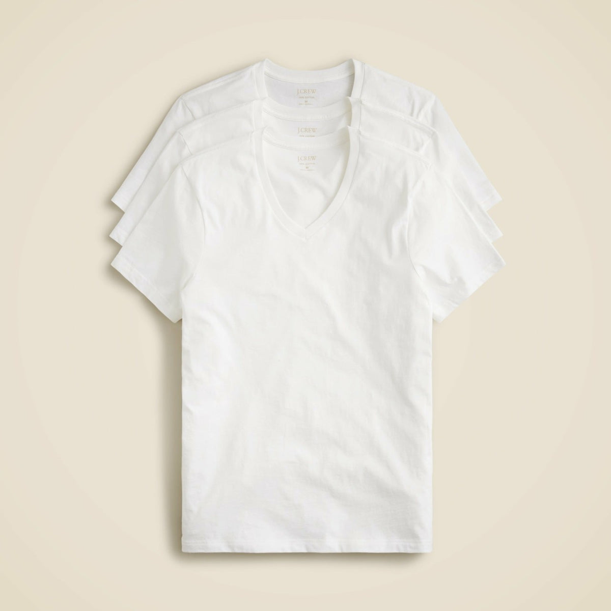 Men V-neck undershirts three-pack - J.Crew