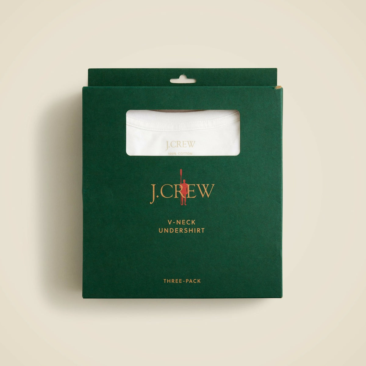 Men V-neck undershirts three-pack - J.Crew