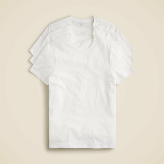 Men Crewneck undershirts three-pack - J.Crew