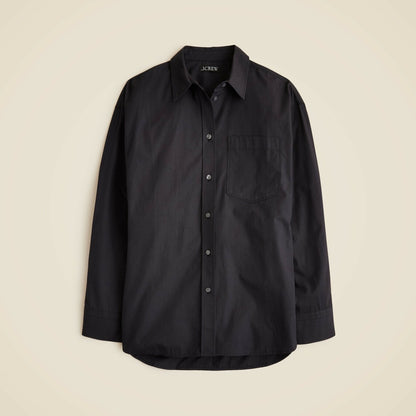 Women &Eacute;tienne oversized shirt in lightweight oxford - J.Crew