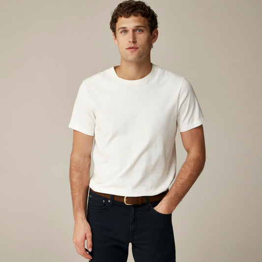 Men Sueded cotton T-shirt - J.Crew