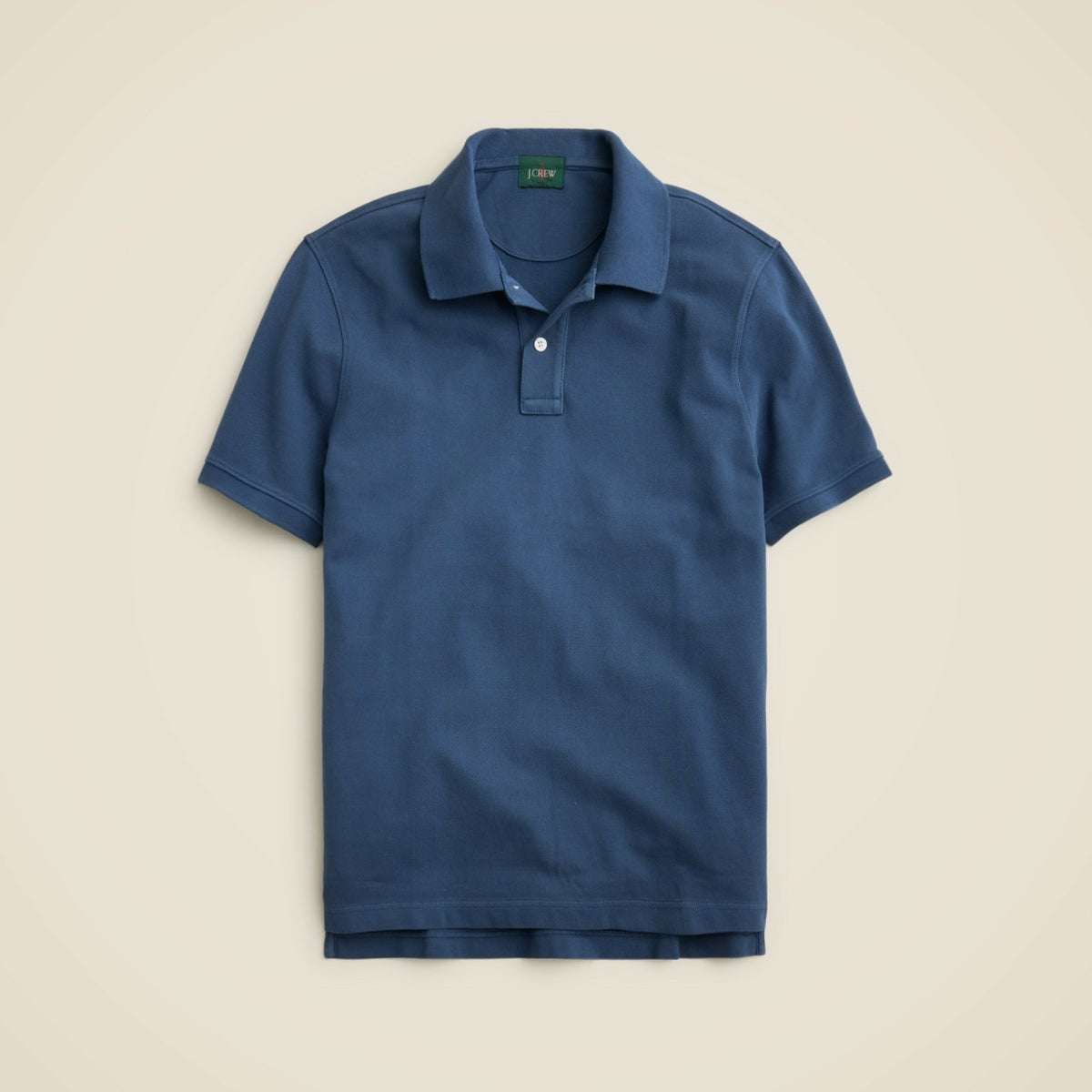 Men Washed piqu&eacute; polo shirt - J.Crew