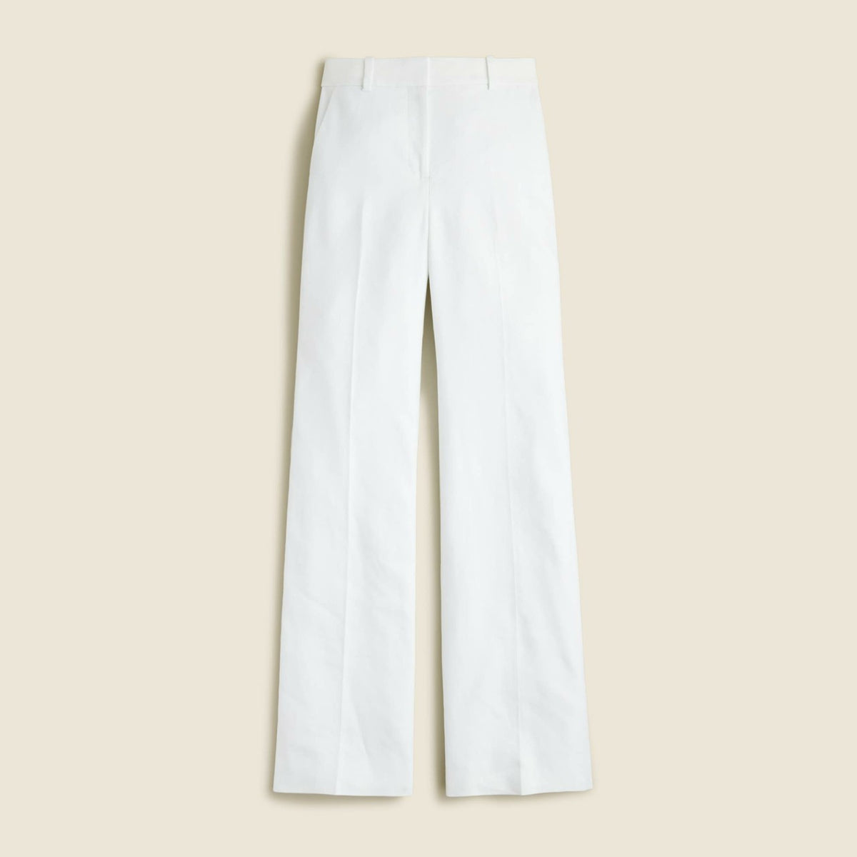 Women Carolina flare pant in stretch linen blend - J.Crew