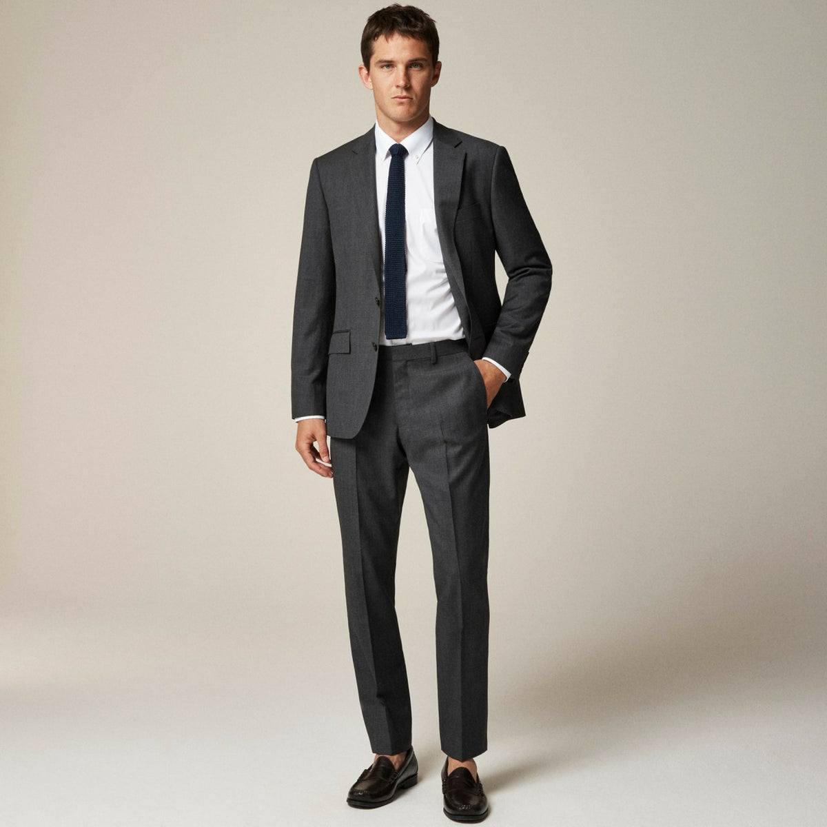Men Ludlow Slim-fit suit jacket in Italian worsted wool - J.Crew