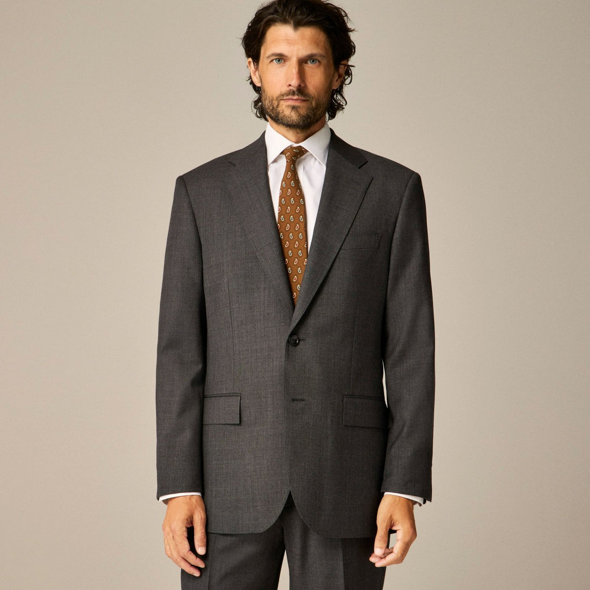 Men Crosby Classic-fit suit jacket in Italian worsted wool - J.Crew