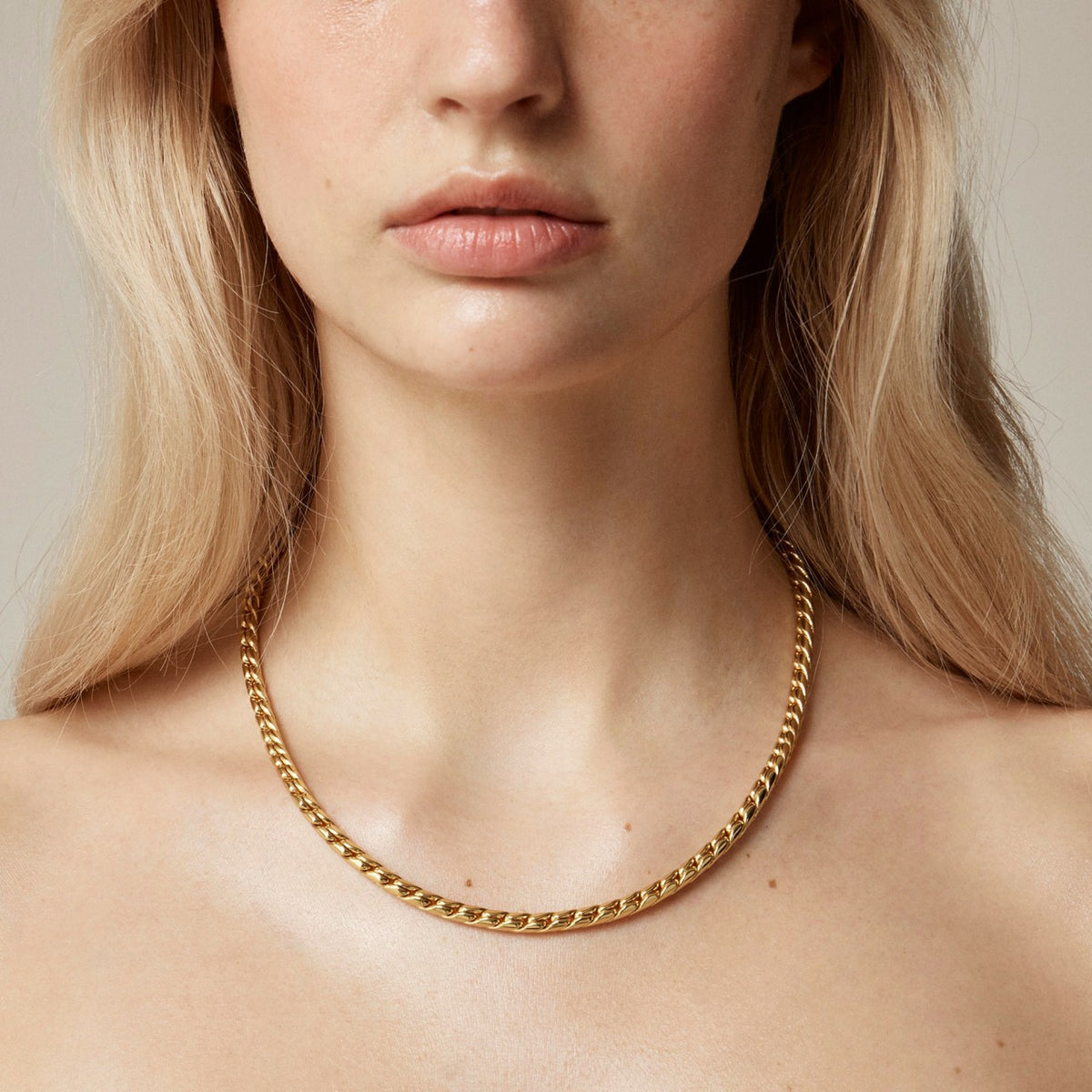 Women Rope chain freshwater pearl necklace - J.Crew
