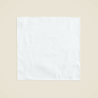 Men English silk pocket square - J.Crew