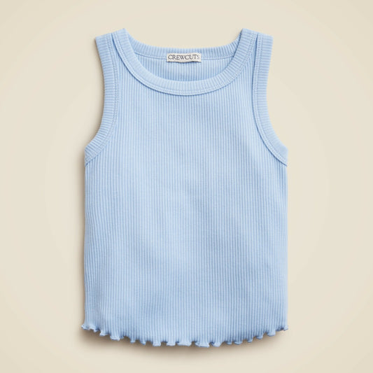 Kids Girls' everyday tank top in vintage rib - J.Crew