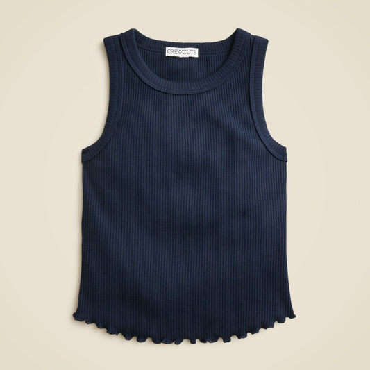 Kids Girls' everyday tank top in vintage rib - J.Crew